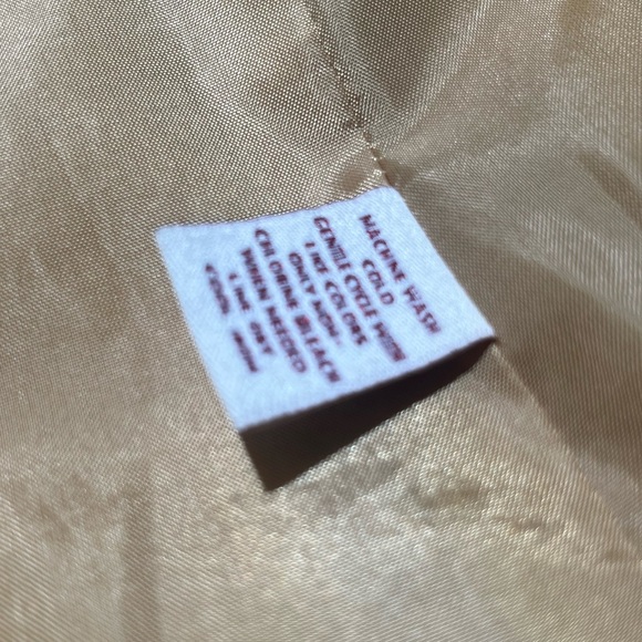 JM Collection Camel Faux Leather Vegan Snakeskin Print Zip Up Jacket w/ Pockets - Picture 8 of 10